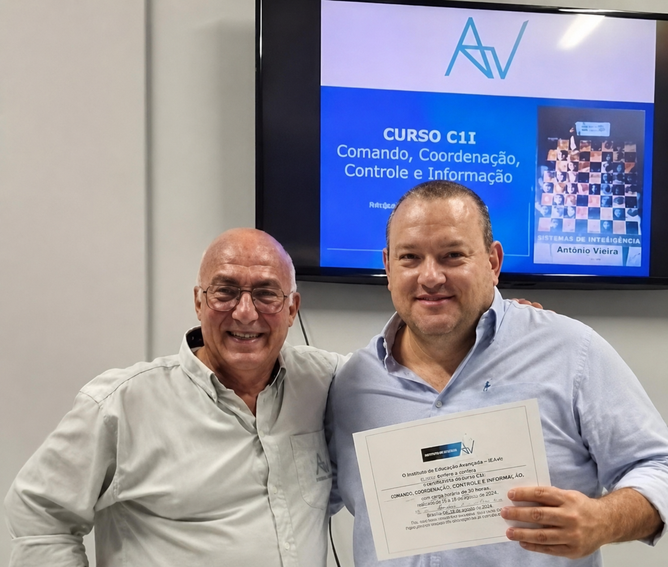 Coronel Amaury Vieira e Enéias Andrade